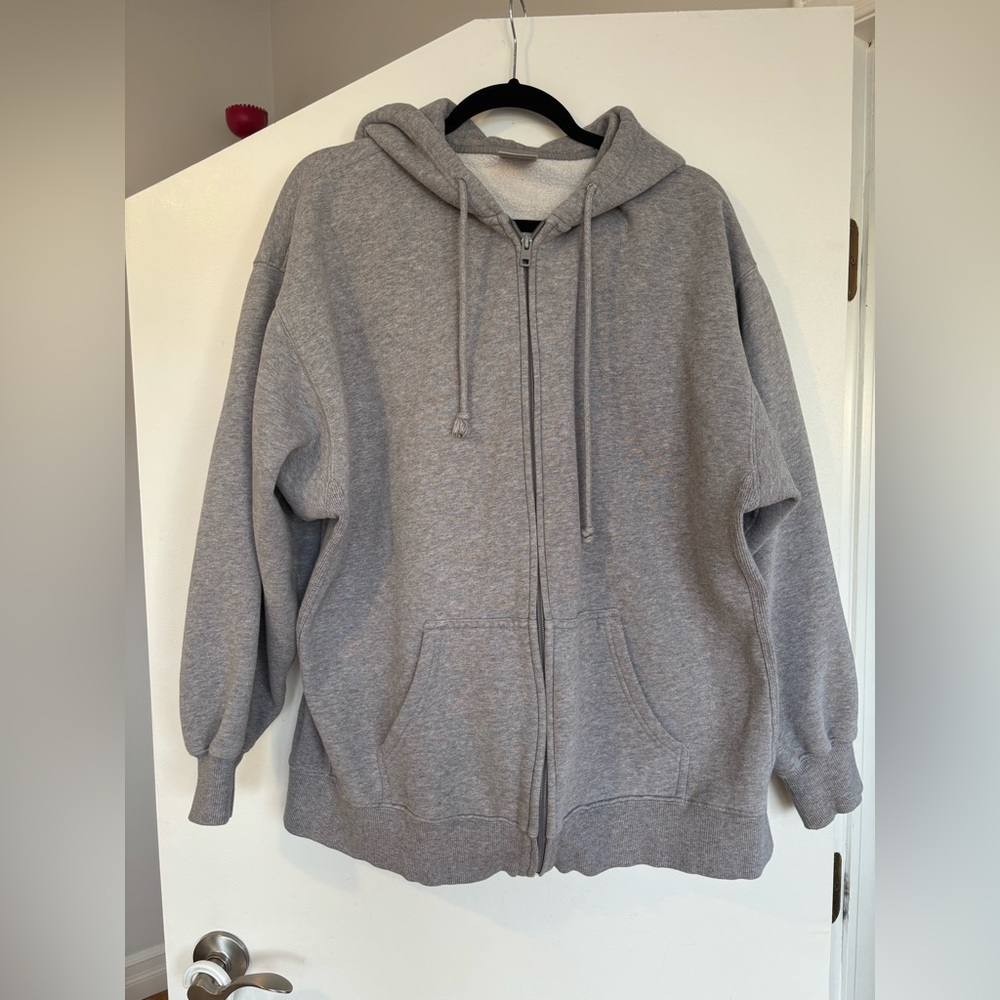 Cozy Sweatfleece Boyfriend Zip Hoodie